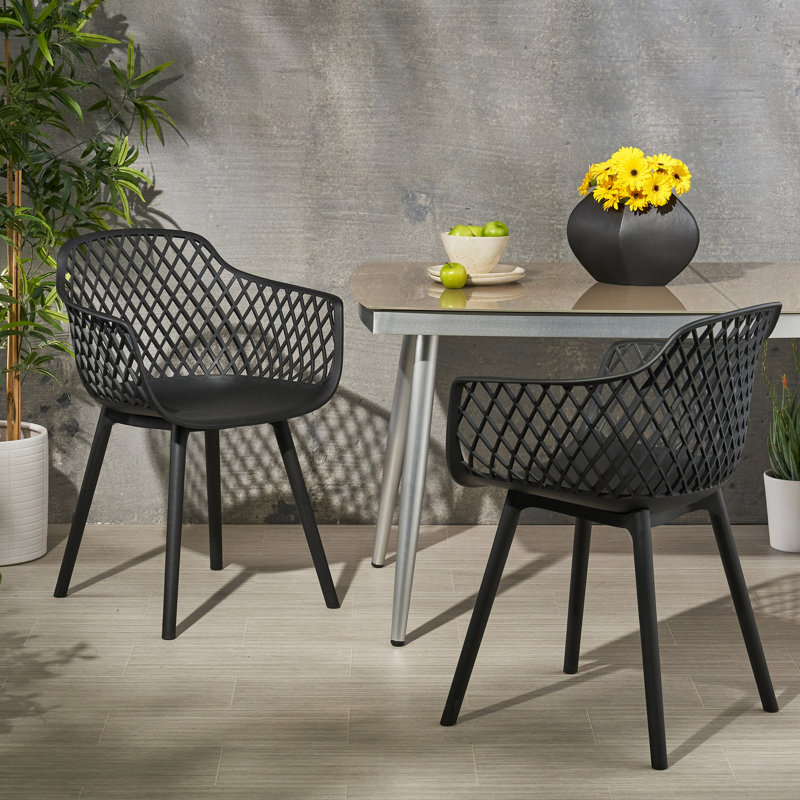 Wrought Studio Olivia Patio Dining Chair & Reviews Wayfair